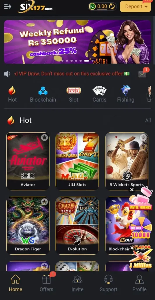 SIX177 Game Download