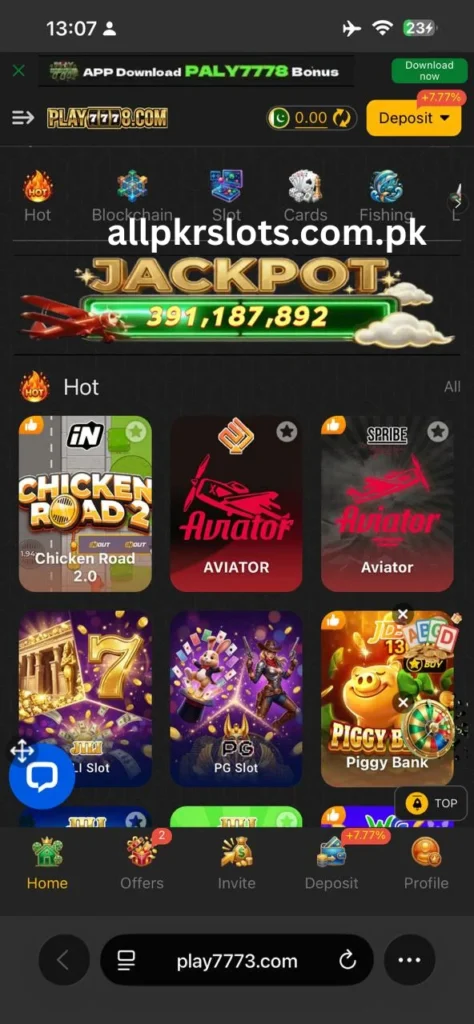 Play7778 Game Download